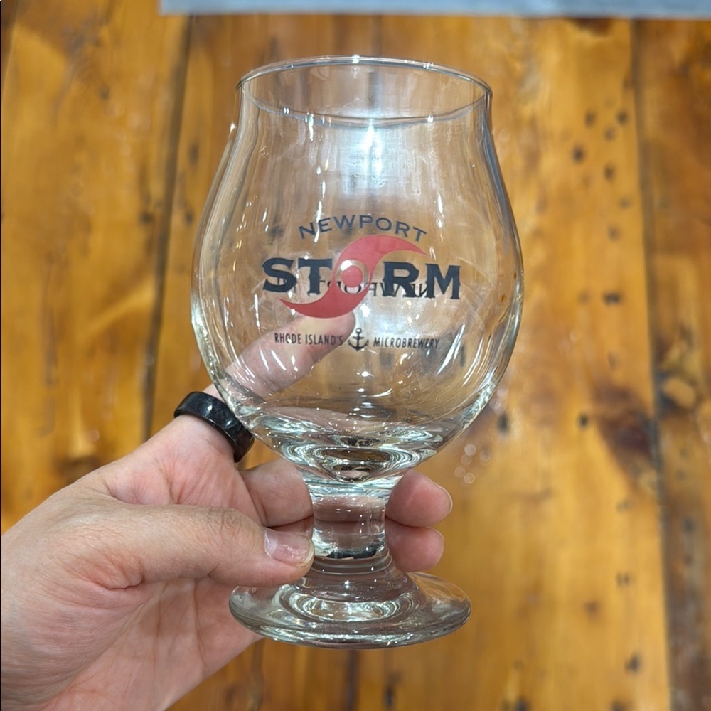 Newport Storm Brewery Glass